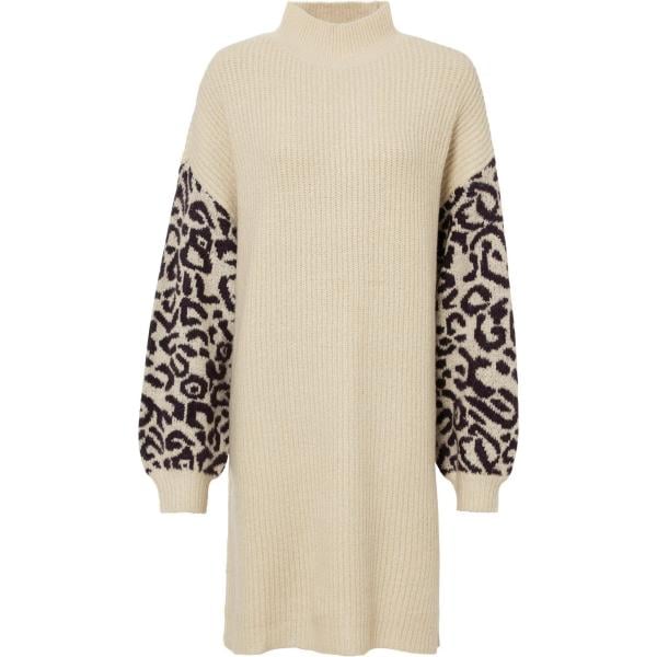 robes bonprix marron animalier