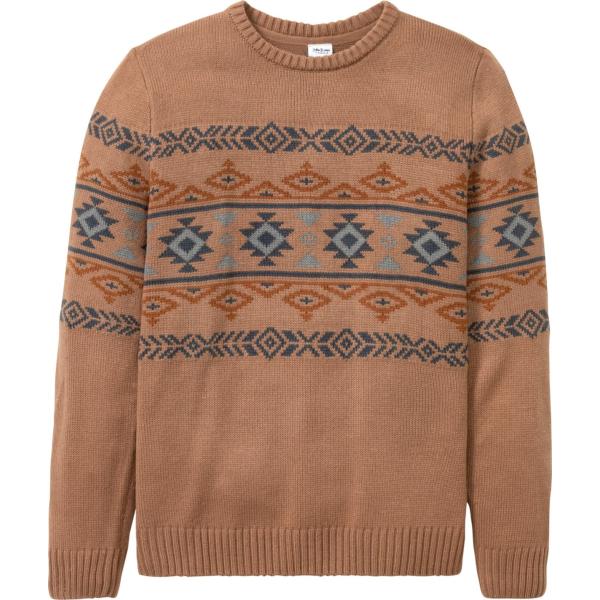 pulls bonprix marron