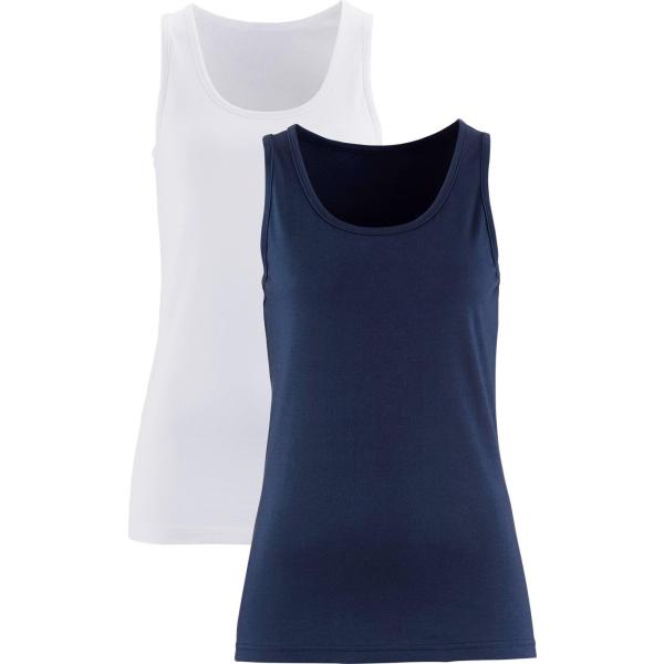 chemisettes bonprix bleu