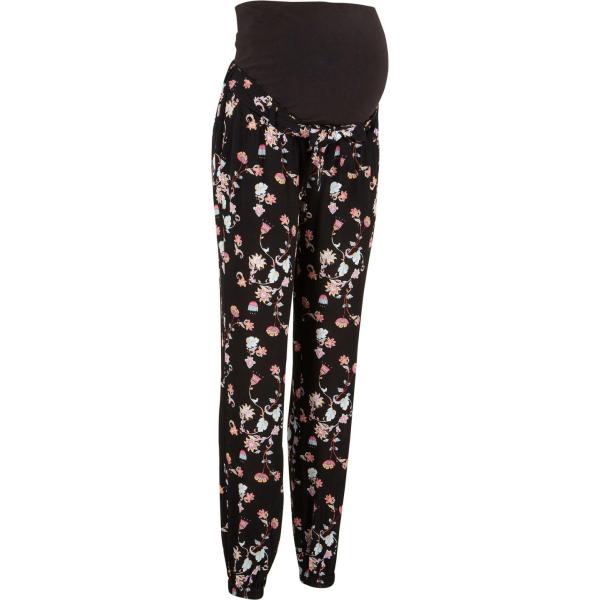pantalon  bonprix noir imprimé