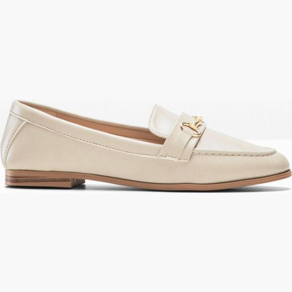 mocassins bonprix blanc