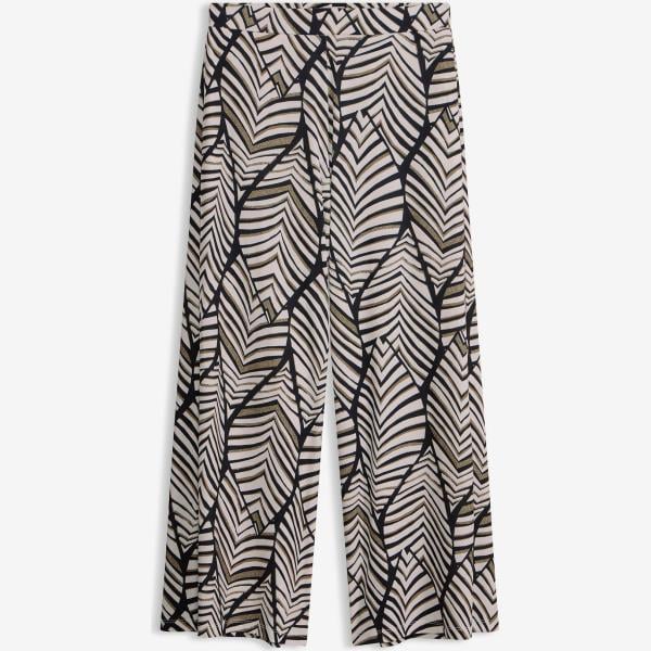 pantalon large en bas bonprix blanc