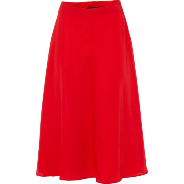 jupes au genou bonprix rouge