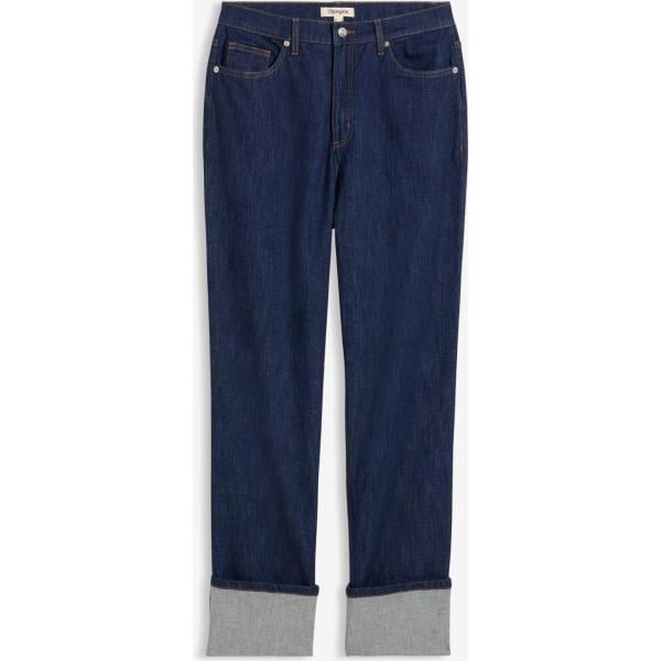 jean coupe droite bonprix bleu