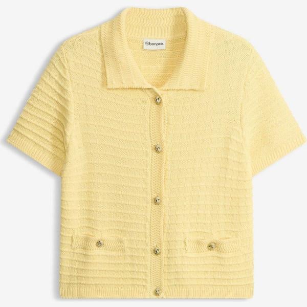 pulls bonprix jaune