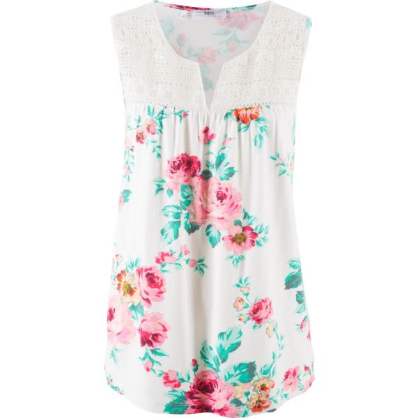 hauts bonprix blanc