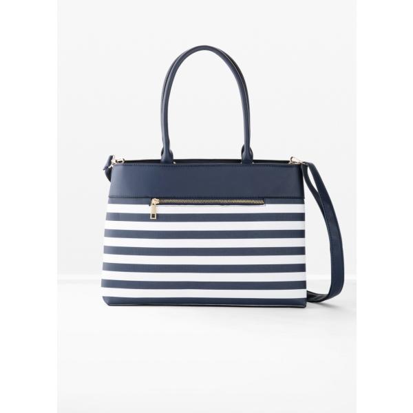 sacs bonprix bleu à rayures