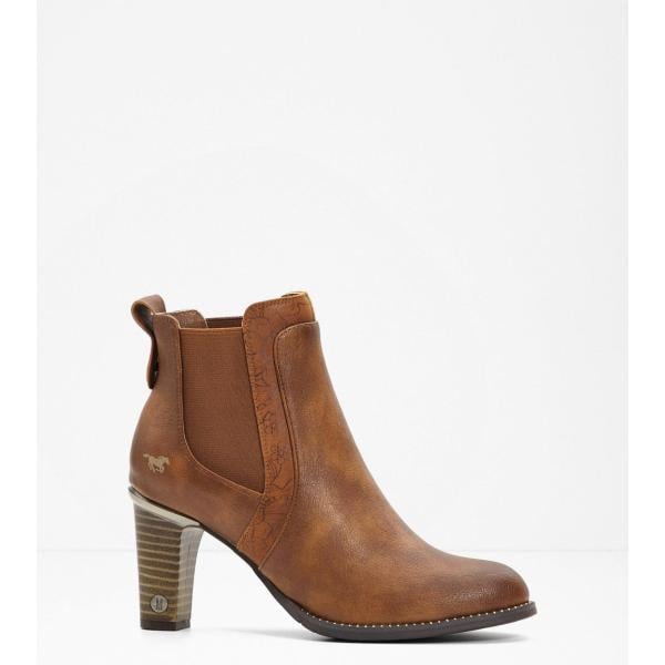 bottines bonprix marron