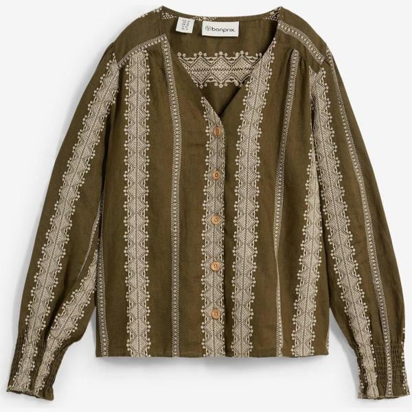 chemisiers bonprix marron