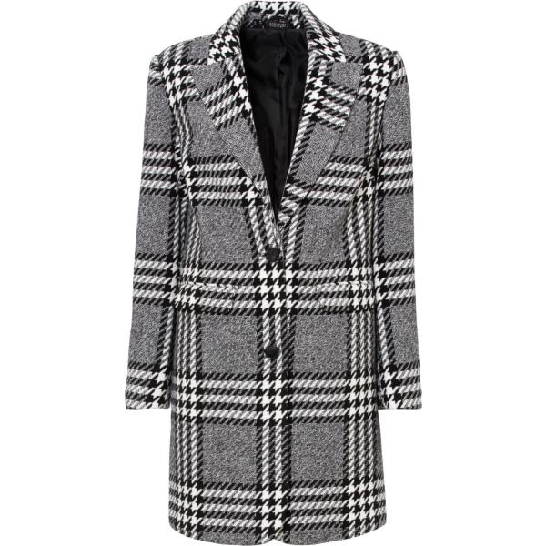 manteaux bonprix gris à carreaux