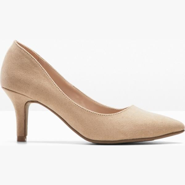 chaussures à talon bonprix blanc