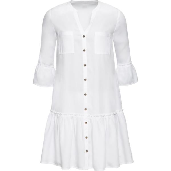 robes chemisier bonprix blanc