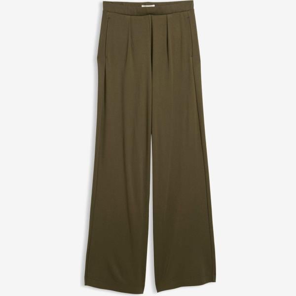 pantalon large en bas bonprix vert