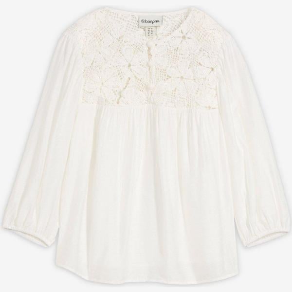 tuniques bonprix blanc