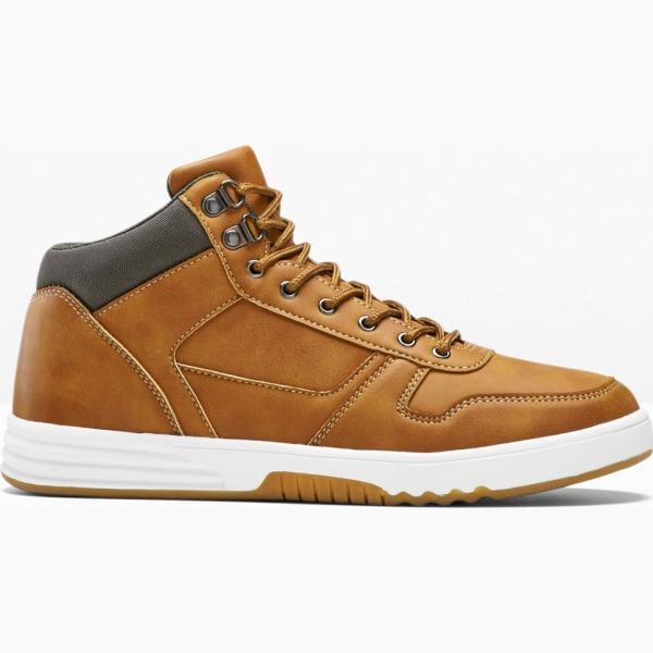 sneakers hautes bonprix blanc