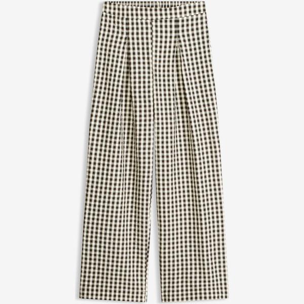 pantalon large en bas bonprix blanc