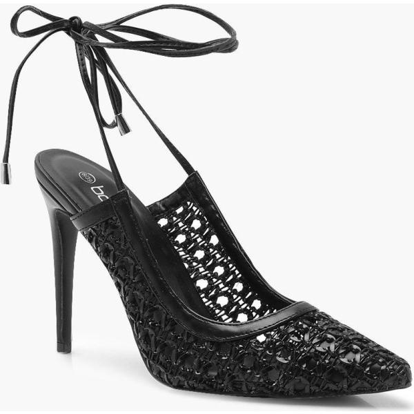 chaussures à talon Boohoo noir
