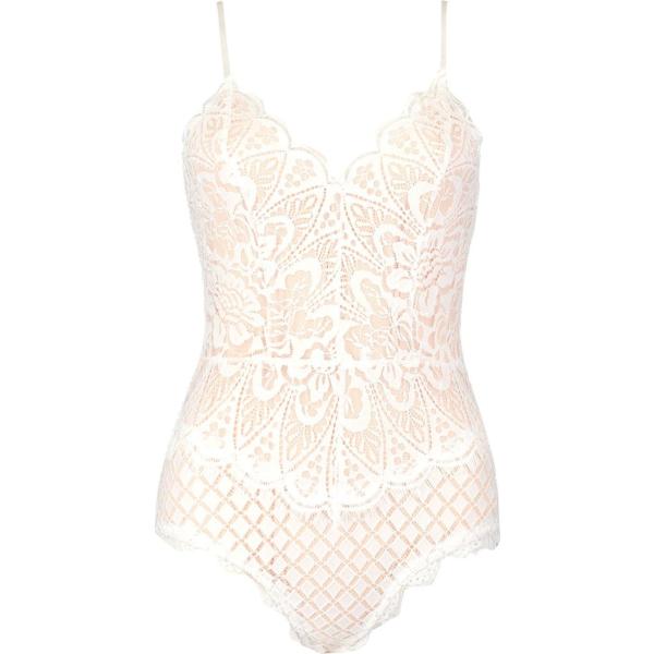 body Boohoo blanc