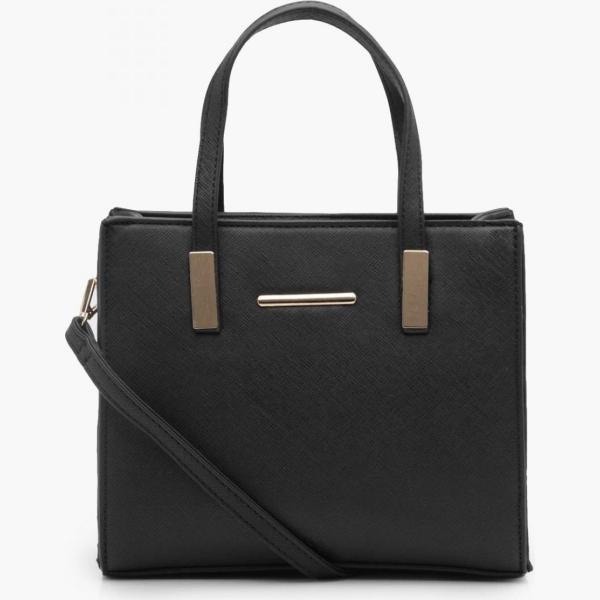 sac cabas Boohoo noir