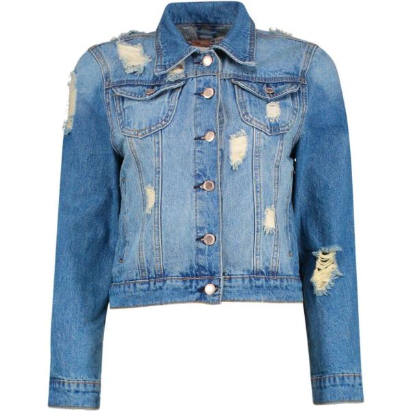 Vestes, blazers et manteaux Boohoo bleu