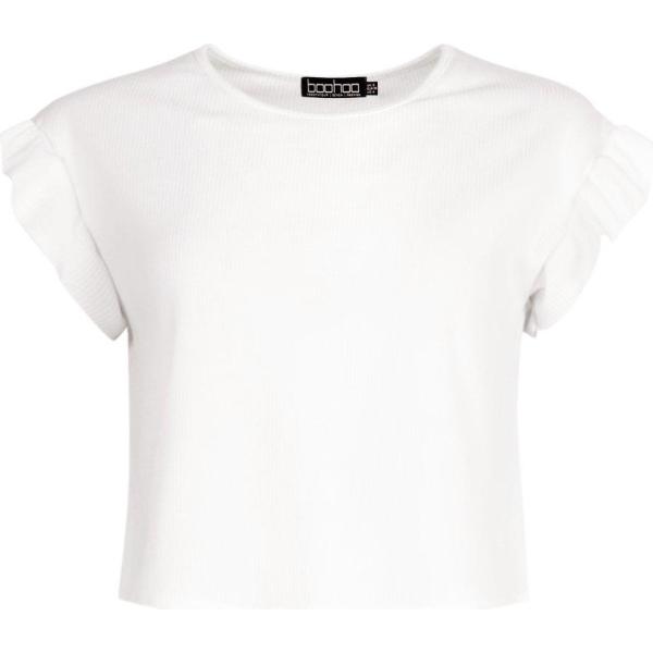 hauts Boohoo blanc