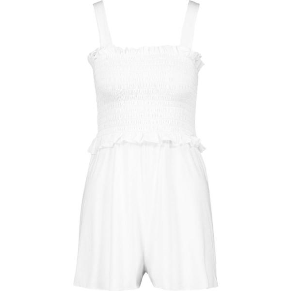 combishort Boohoo blanc