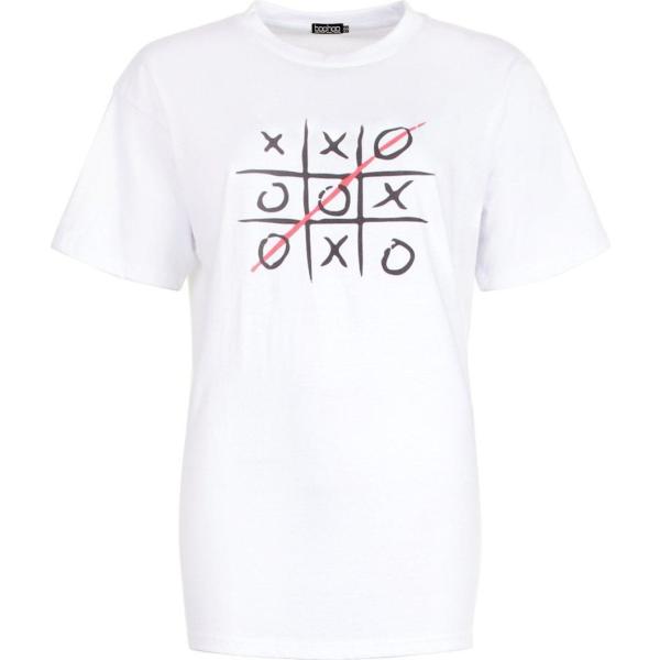 t-shirts Boohoo blanc
