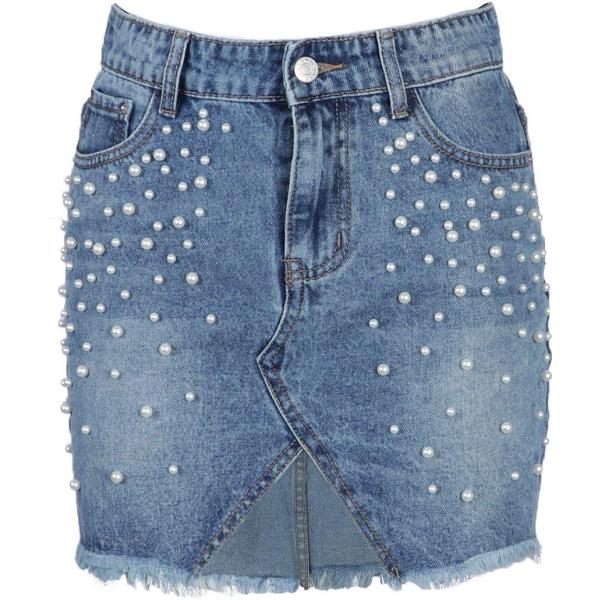 jupes Boohoo bleu