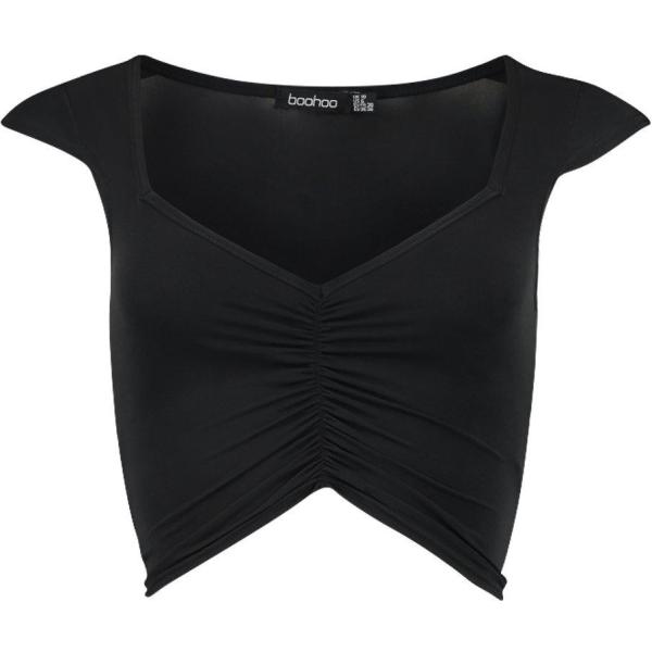 hauts Boohoo noir