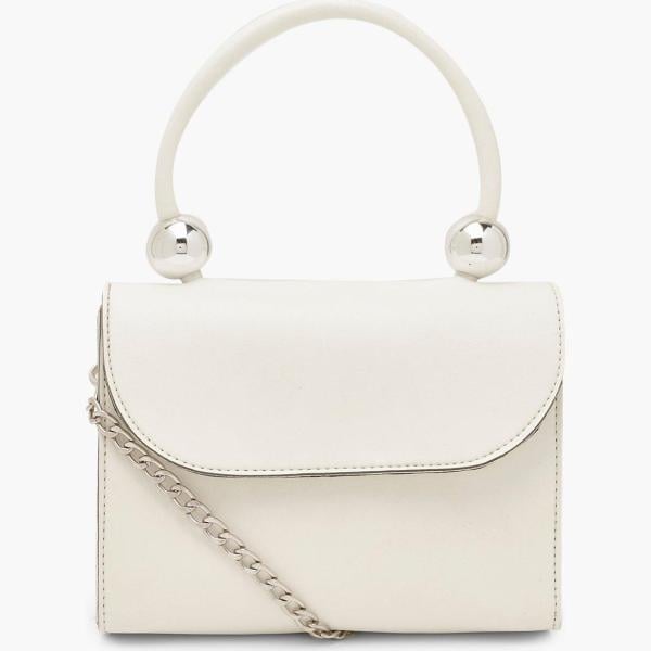 sacs besace Boohoo blanc