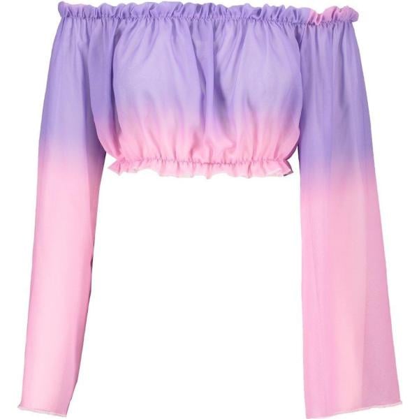 hauts Boohoo violet