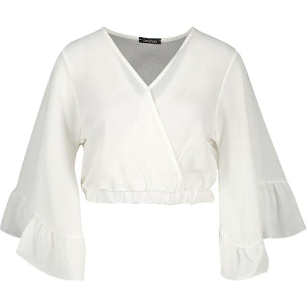 Tops et blouses Boohoo blanc
