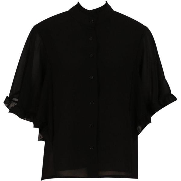 chemise Boohoo noir
