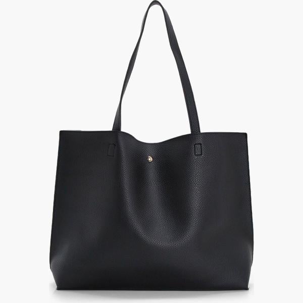 sacs tote Boohoo noir