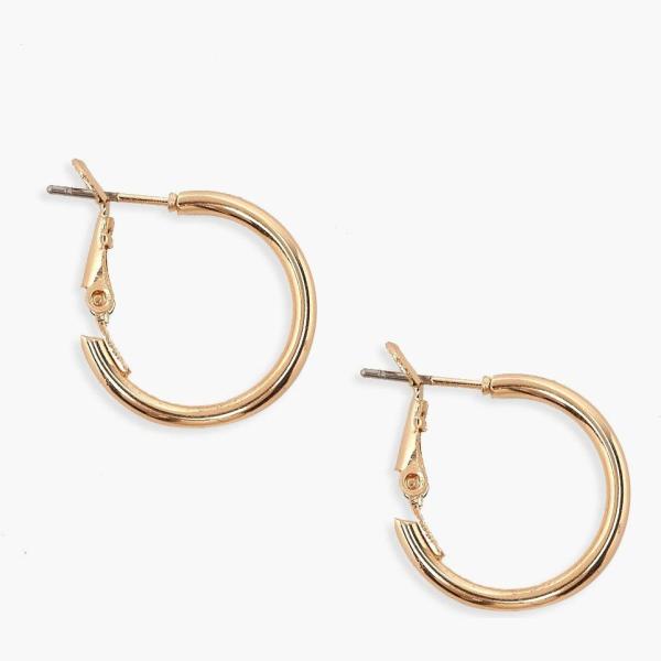 boucles doreilles Boohoo blanc