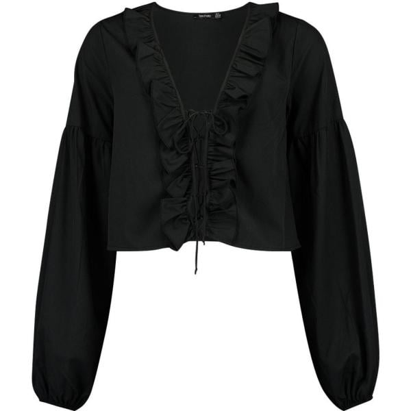 Tops et blouses Boohoo noir
