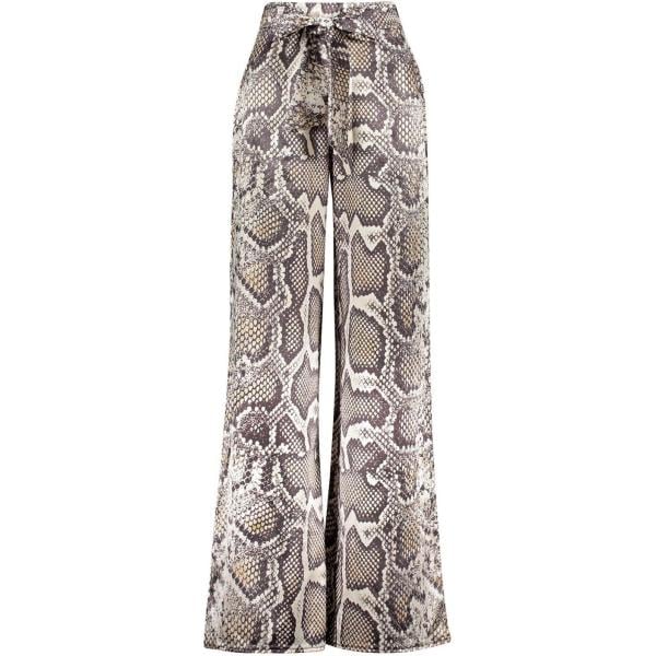 Boohoo marron animalier