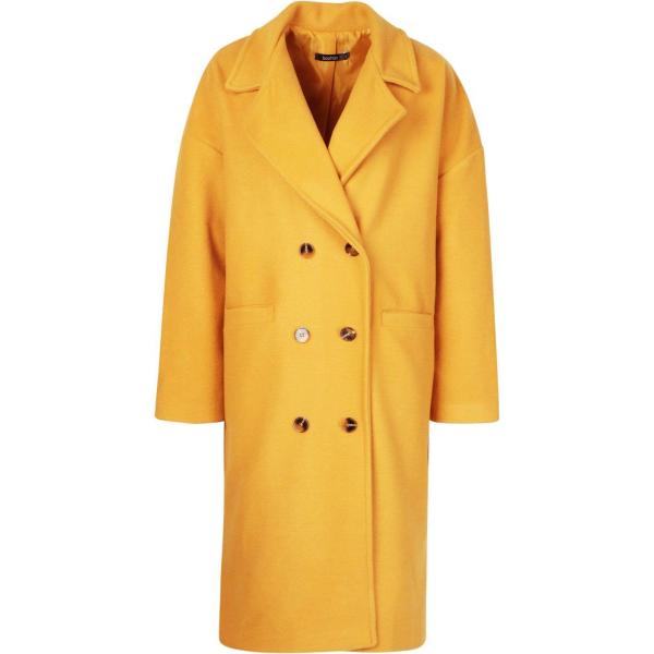 Manteaux, trenchs et éco-fourrures Boohoo jaune