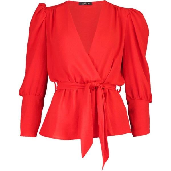 Tops et blouses Boohoo rouge