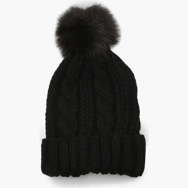 bonnets Boohoo noir