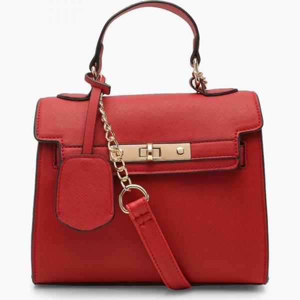 body Boohoo rouge