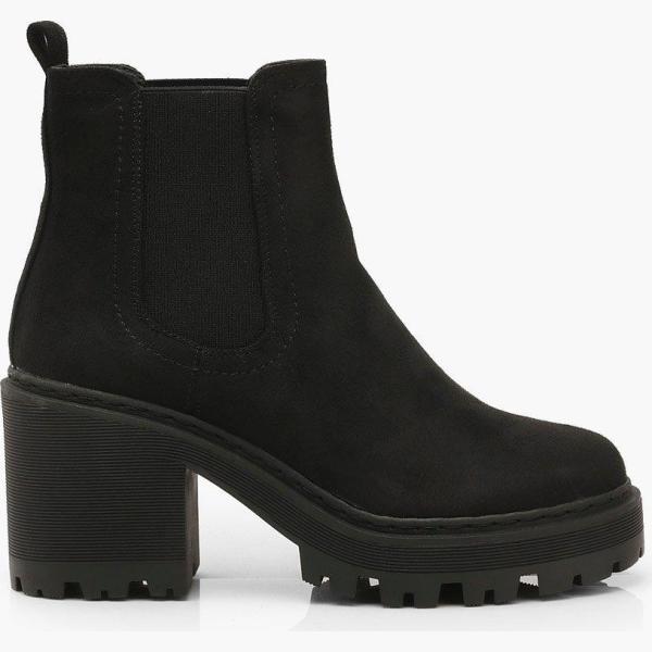 bottes Boohoo noir