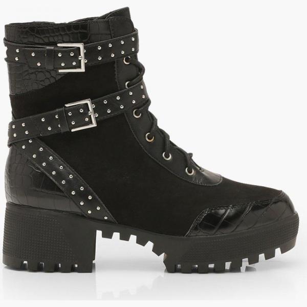 Boohoo noir