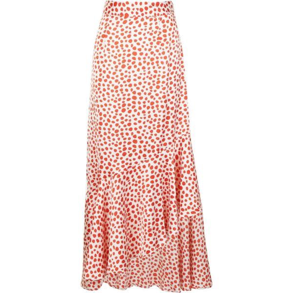 Jupes Boohoo orange animalier