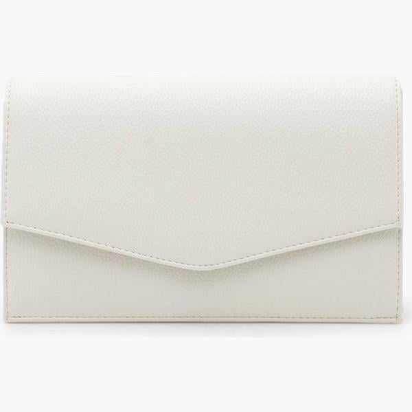 pochette Boohoo blanc