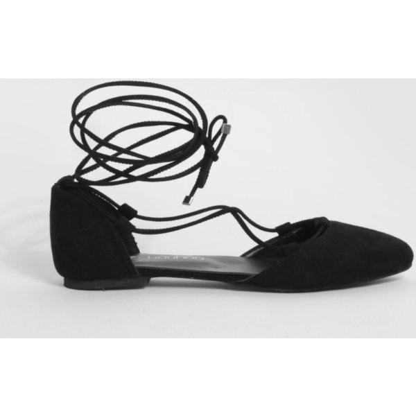 ballerines Boohoo noir