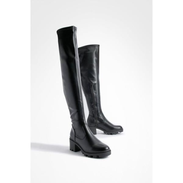 bottes Boohoo noir
