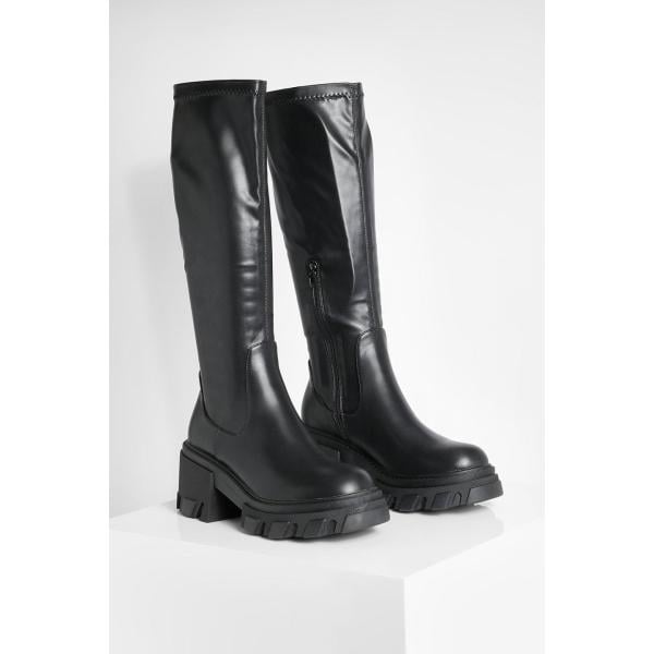 bottes Boohoo noir