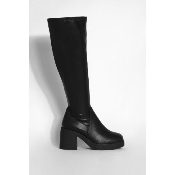 bottes Boohoo noir
