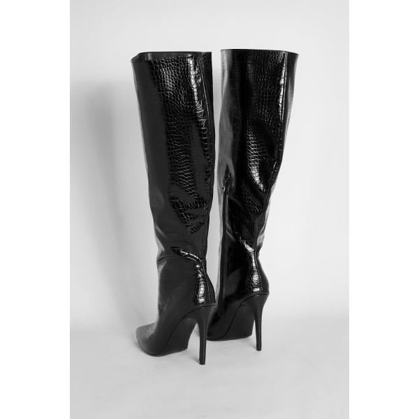 bottes Boohoo noir